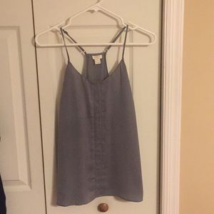 Jcrewfactory gray tank top